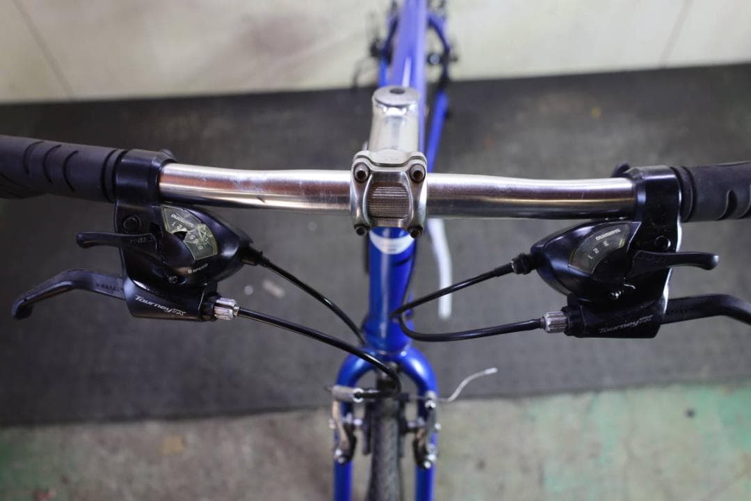 PRECISION SPORT アルミ 24速 510mm クロスバイクBLUE