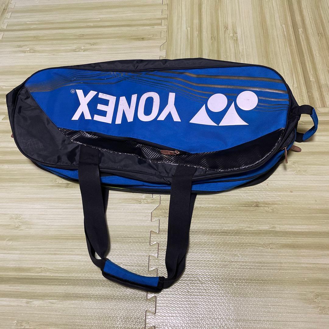 YONEX ラケットバッグ 青黒　ショルダー　肩かけ