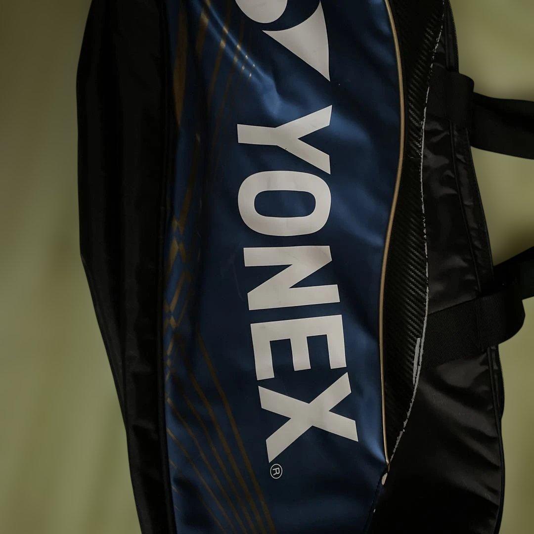 YONEX ラケットバッグ 青黒　ショルダー　肩かけ