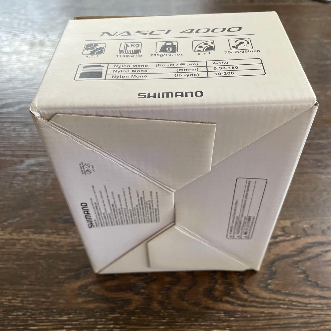 SHIMANO ナスキー4000 リール　箱・説明書付き