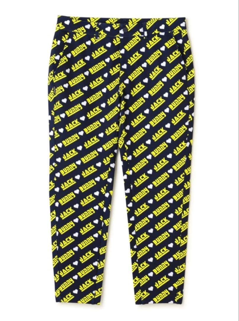 新品 ジャックバニー 2WAYストレッチツイルボンディングパンツ(5)L/紺