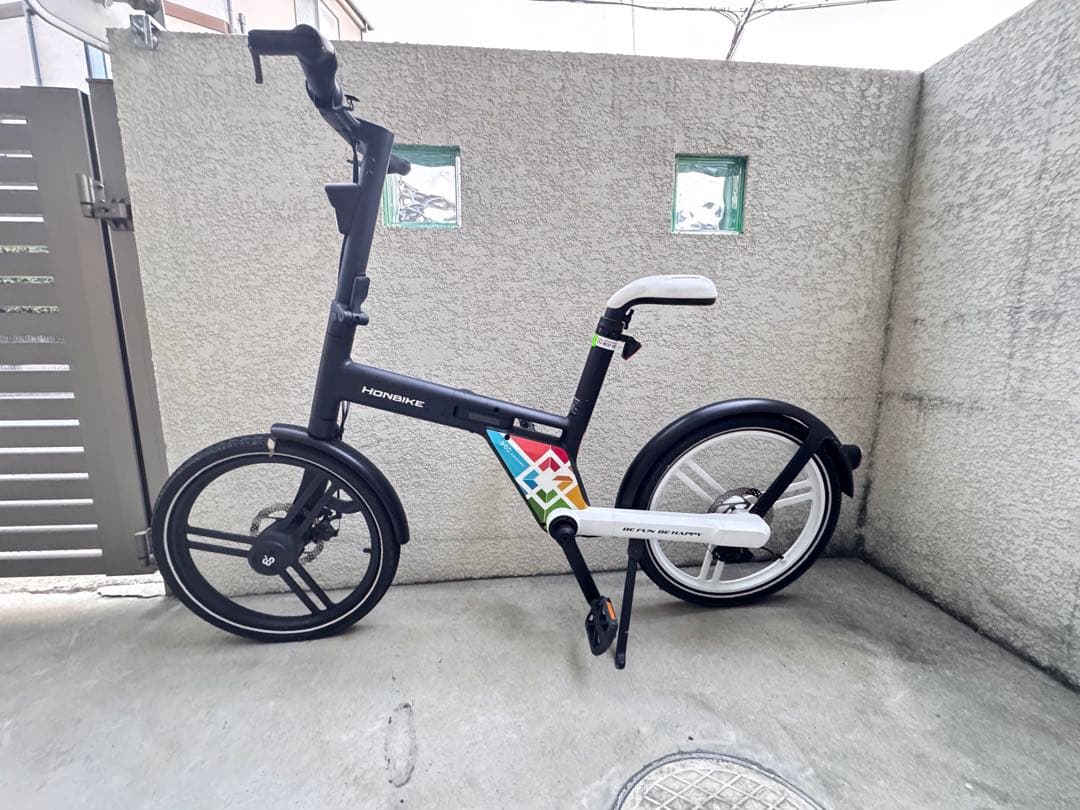 HONBIKEホンバイク　折り畳み電動アシスト自転車