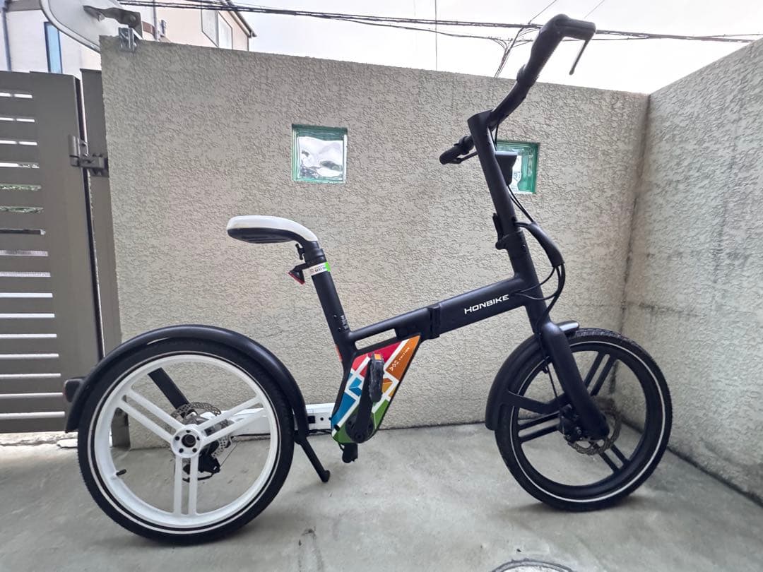 HONBIKEホンバイク　折り畳み電動アシスト自転車