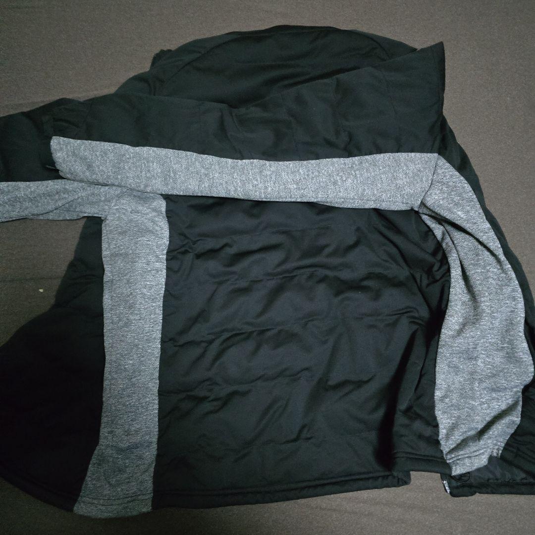 adidas ゴルフダウンジャケット 黒 グレー