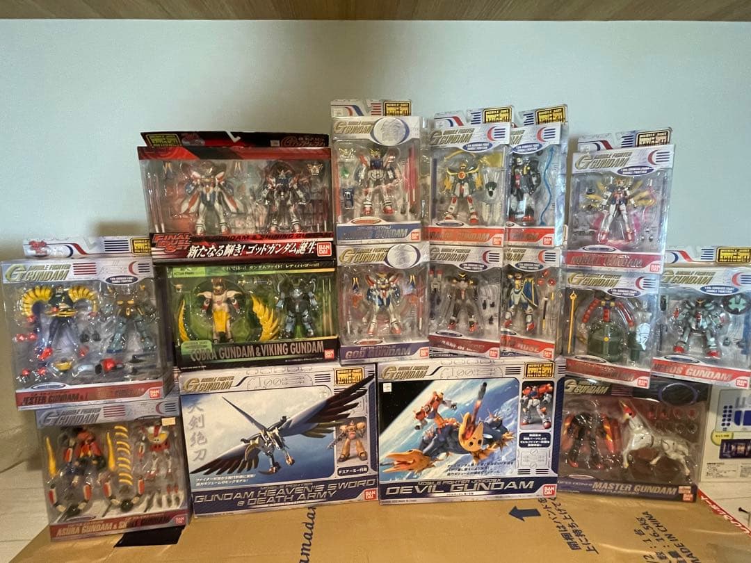 Gガンダム MIA まとめ売り デビルガンダム、ヘブンズソード、コブラガンダム等
