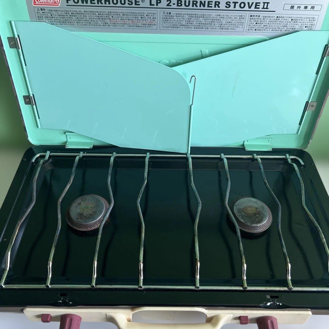 バーベキュー・調理用品 Coleman IL Powerhouse LP 2-Burner II