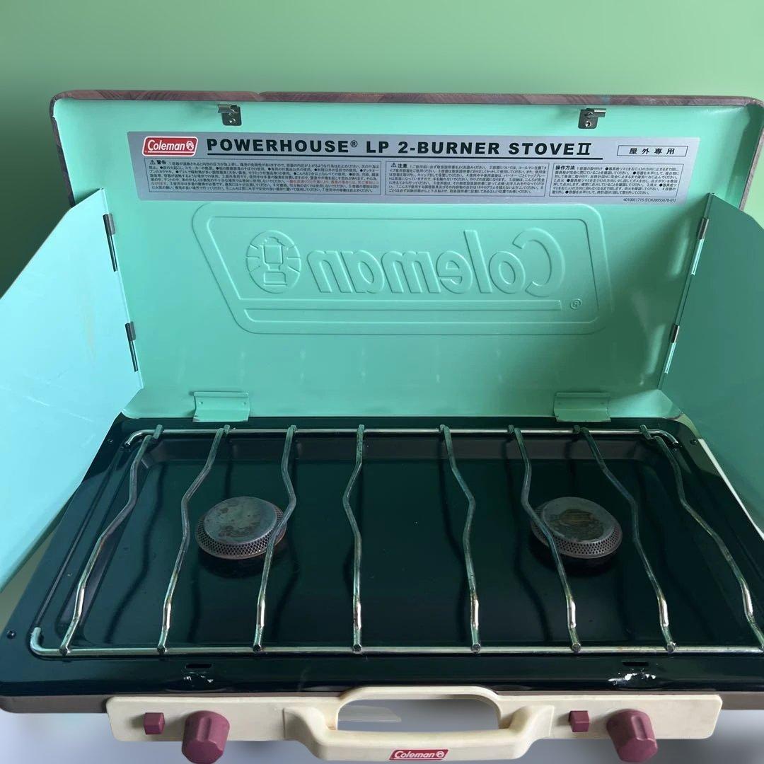 バーベキュー・調理用品 Coleman IL Powerhouse LP 2-Burner II