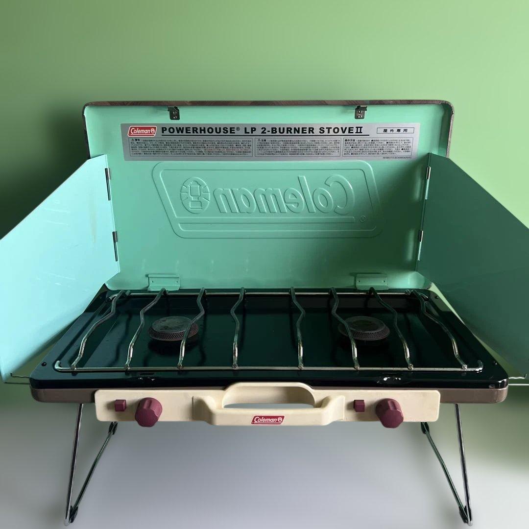 バーベキュー・調理用品 Coleman IL Powerhouse LP 2-Burner II