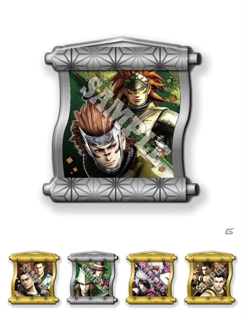 【新品未開封】カプコン公式 戦国BASARA4 武将ピンズ BOX 第弐衣装