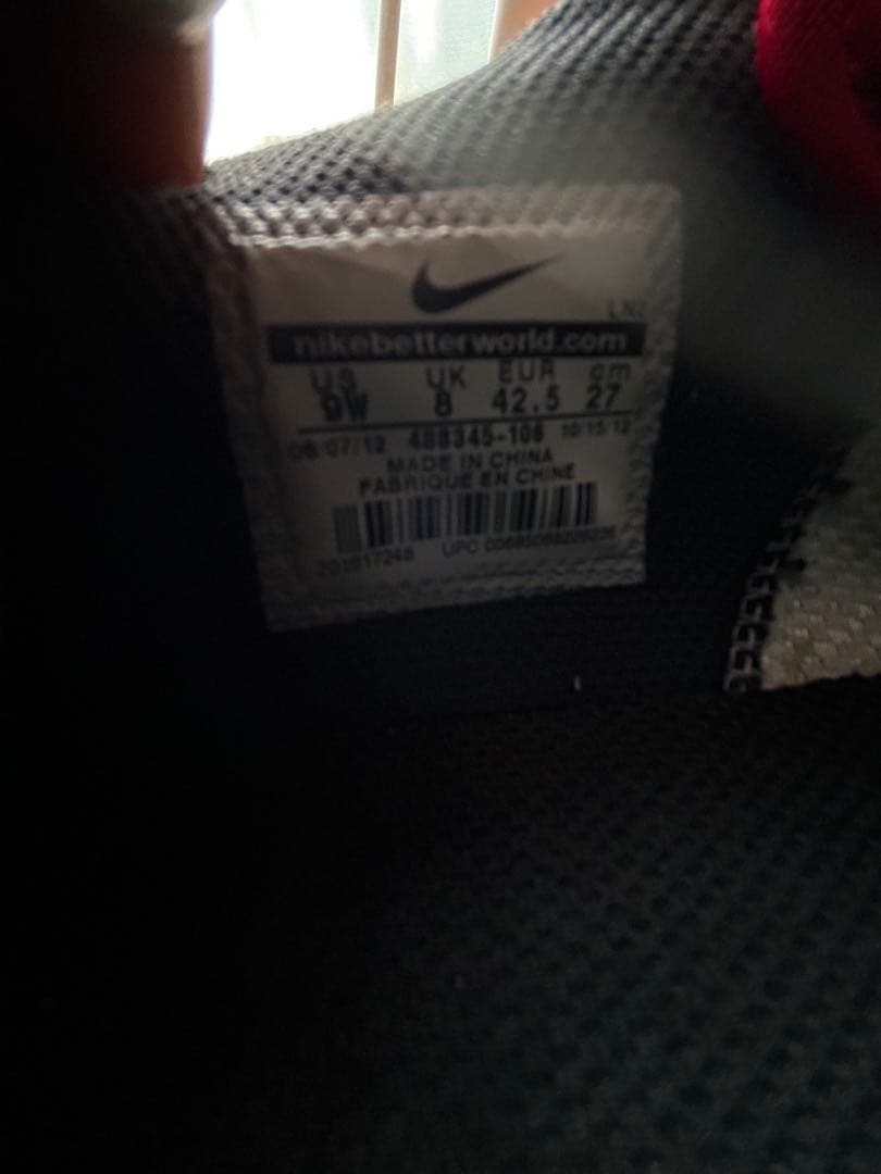 Nike ゴルフシューズ レッド ホワイト 27cm