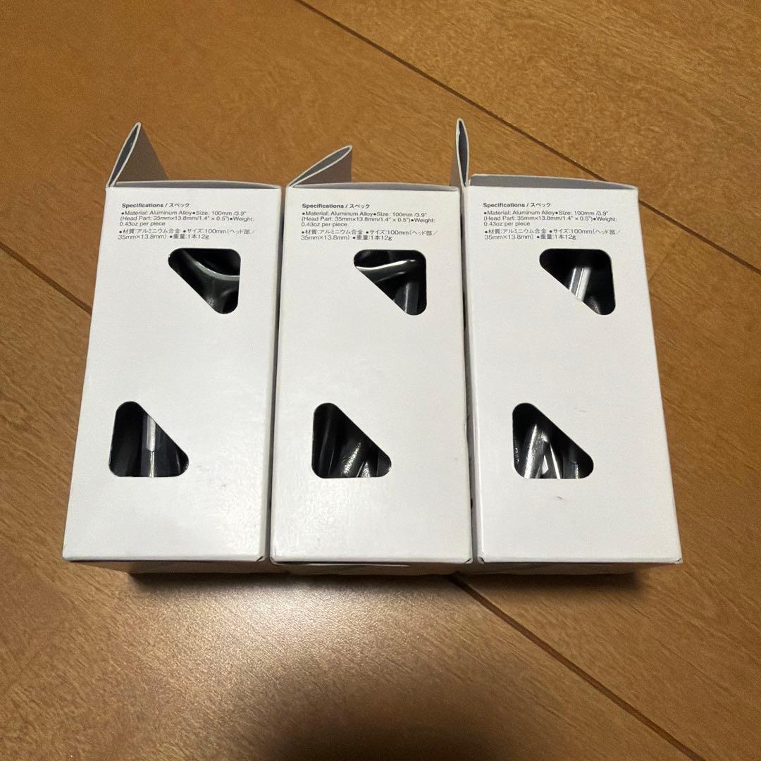 テント・タープ  peak Aluminum Finger Peg 10 pcs Set