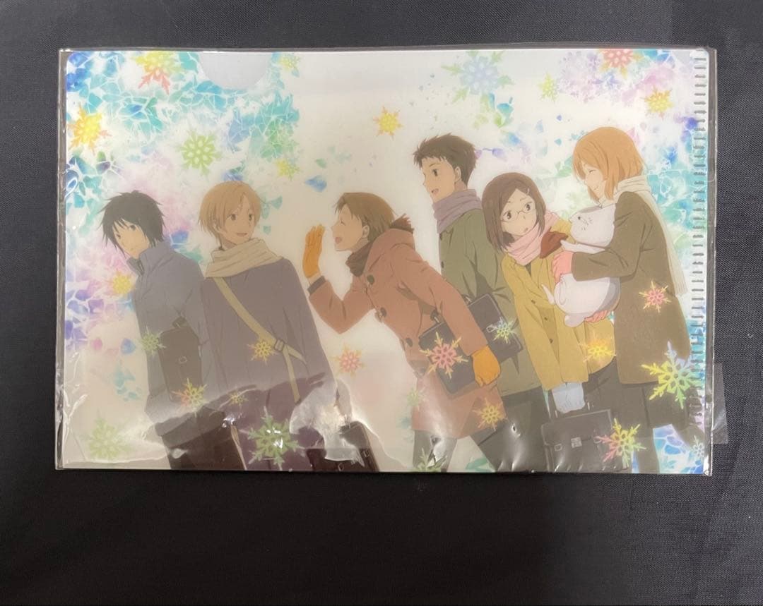 イオン限定オリジナル夏目友人帳ミニクリアファイル 15枚セット