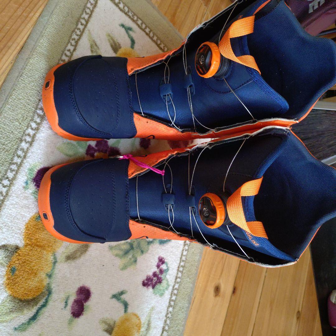 スノーボードブーツ ネイビーオレンジ