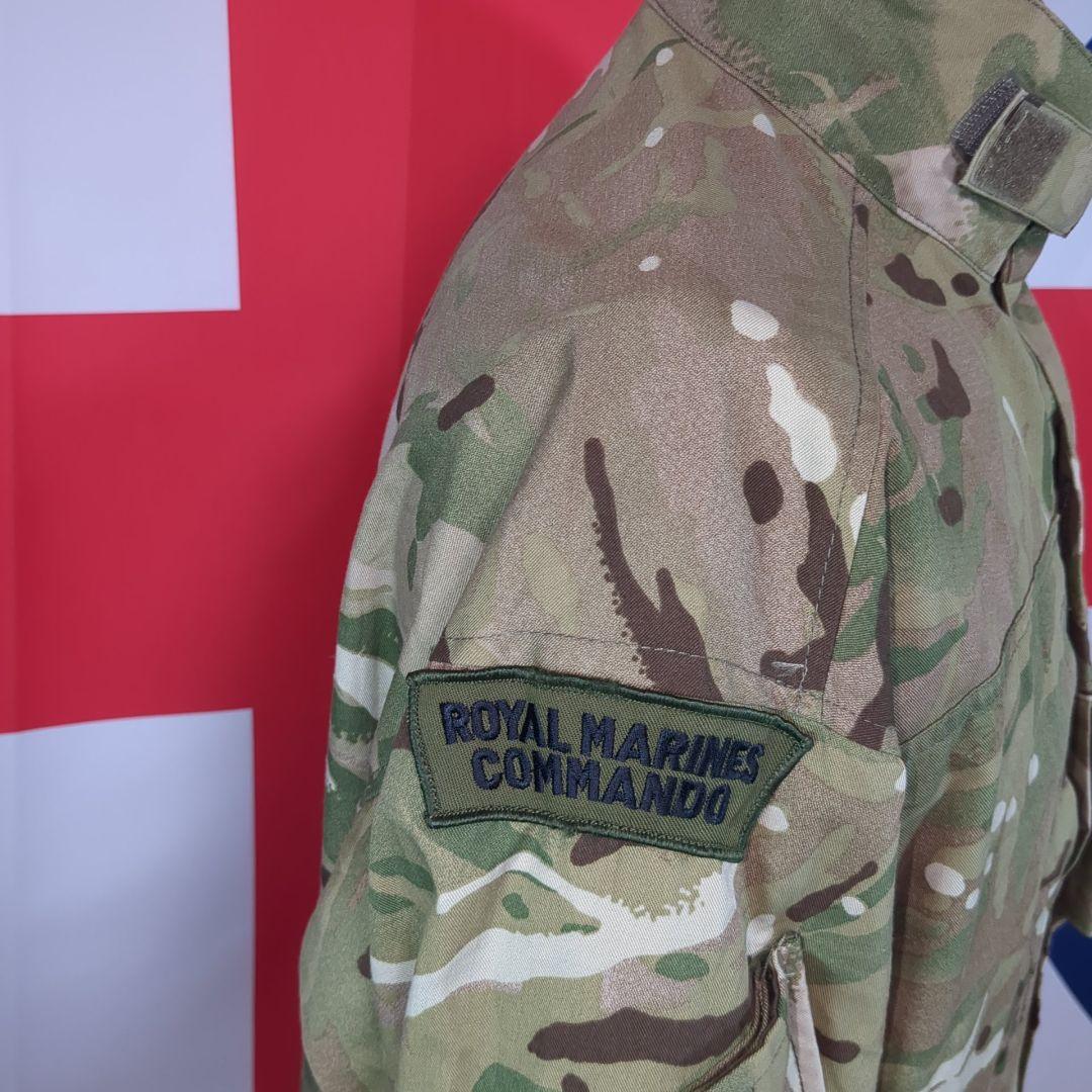 イギリス軍海兵隊MTPテンペレートコンバットジャケット180/96(階級章付き）