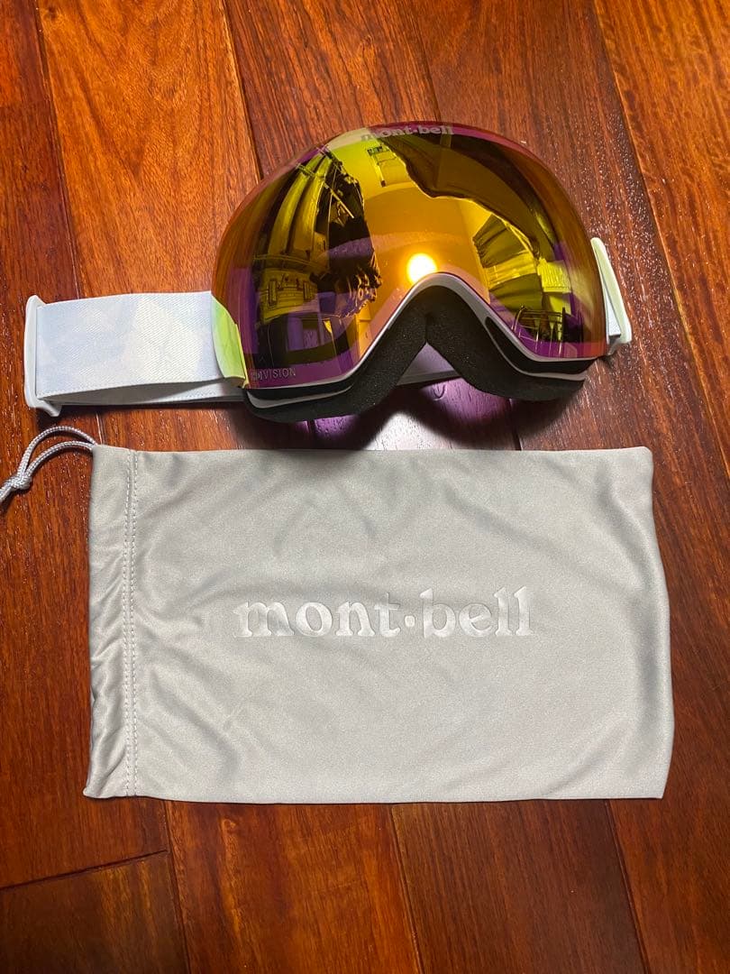 【ウェア&ゴーグルセット】mont-bell ゴーグル、ROXYスノボウェア