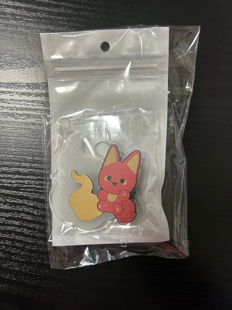 かみさまキツネとサラリーマン LEDライト付きキーホルダー4点 ※バラ売り不可
