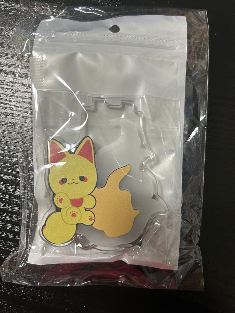かみさまキツネとサラリーマン LEDライト付きキーホルダー4点 ※バラ売り不可