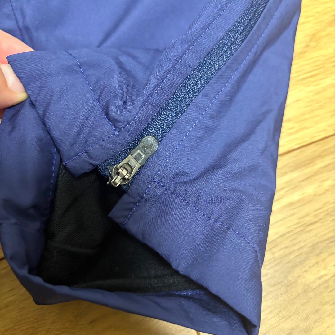 ミズノ ウインドブレーカー上下セットアップ ジャケット パンツ レディースL 紺