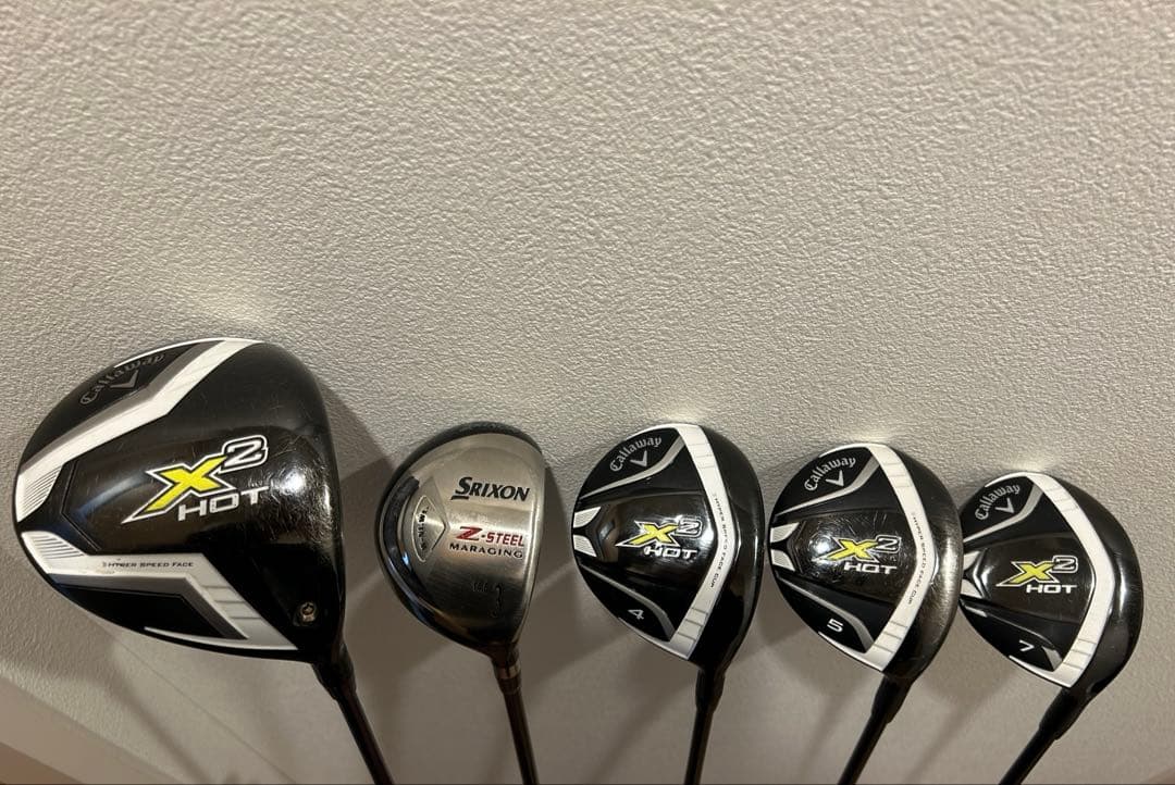 Callaway X2Hot ゴルフ 12本セットS キャディバック付