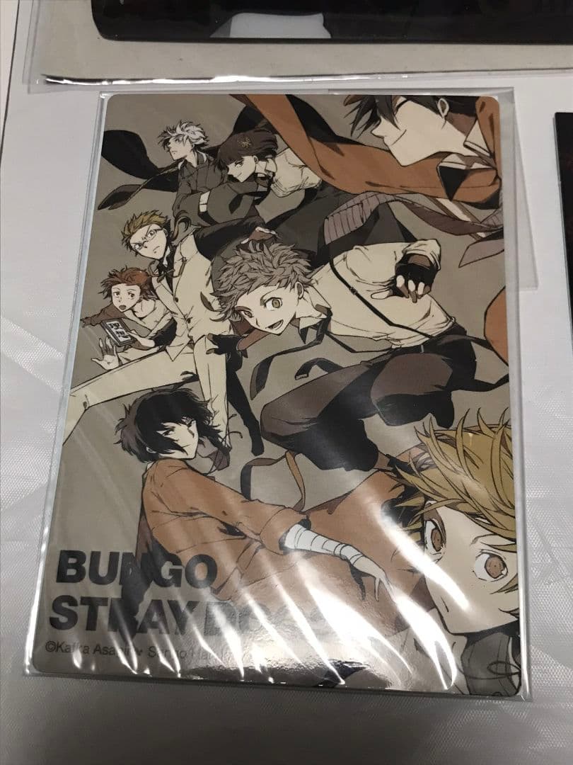 文豪ストレイドッグス 販促 ポスター 栞 カード シール 原作絵
