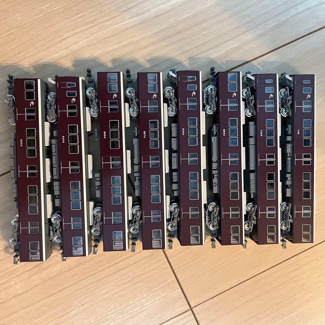 Nゲージ鉄道模型 16両セット 専用ケース付き