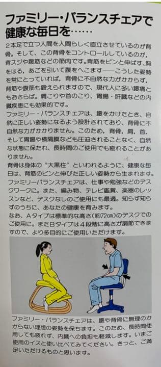 バランスチェア