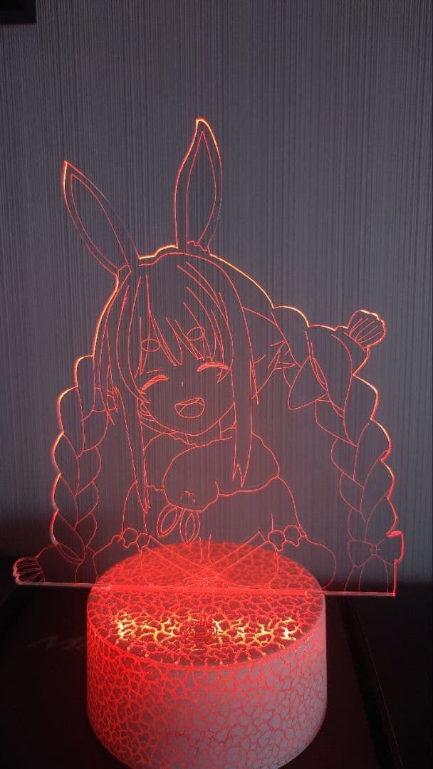 本日限定値下げ中、兎田ぺこら アクリルイルミネーションLED ホロライブ
