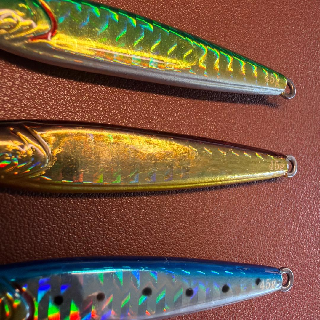 TG ベイト 45g PH赤金、PH緑金、PHマイワシ