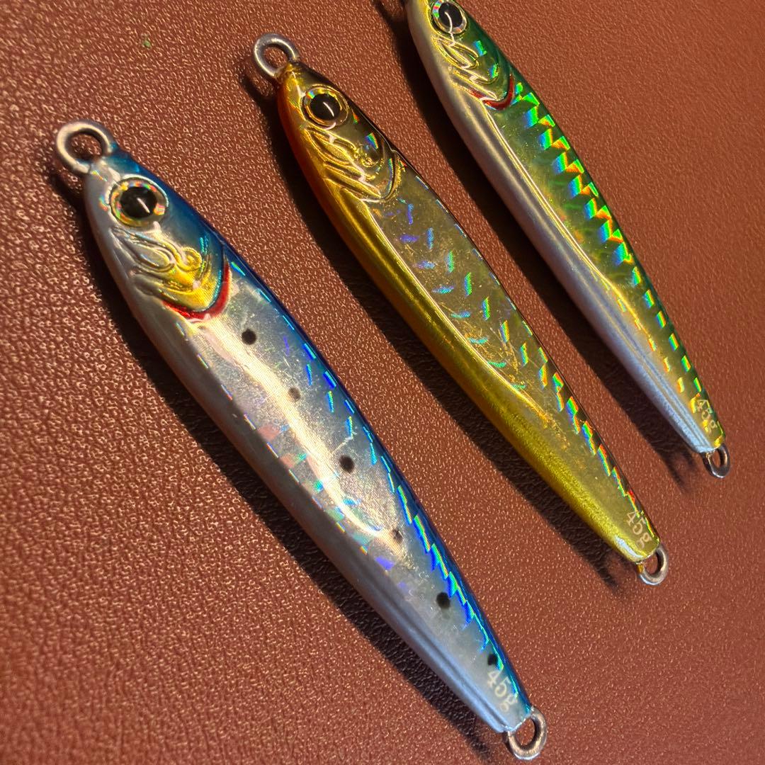 TG ベイト 45g PH赤金、PH緑金、PHマイワシ