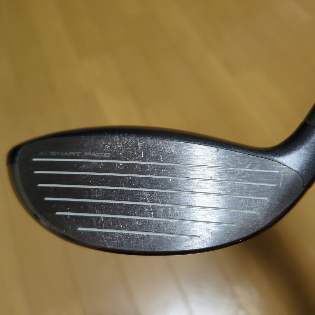 AIスモーク トリプルダイヤ 7W 20° + 24ベンタスブラック 7S