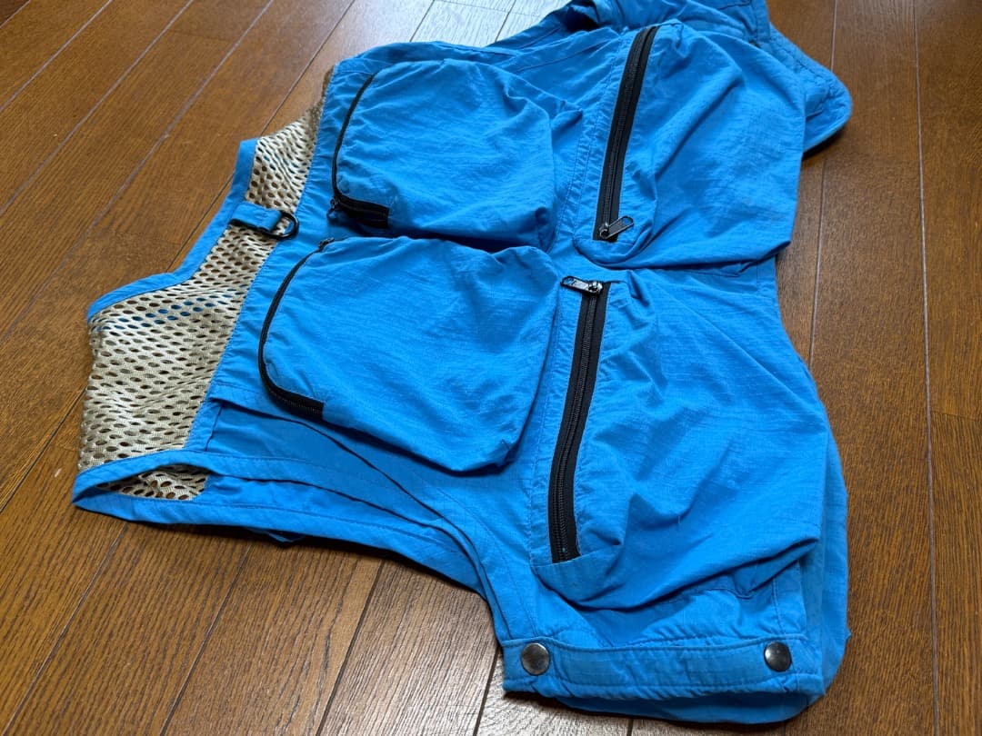 Orvis ビンテージ フィッシングベスト S 青