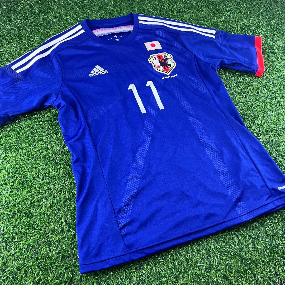 日本代表 2014 柿谷曜一朗 ホーム ユニフォーム 正規品 XLサイズ