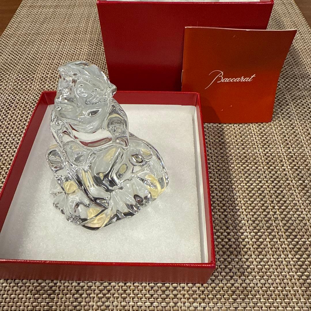Baccarat バカラ　ゾディアック　干支　猿　オブジェ