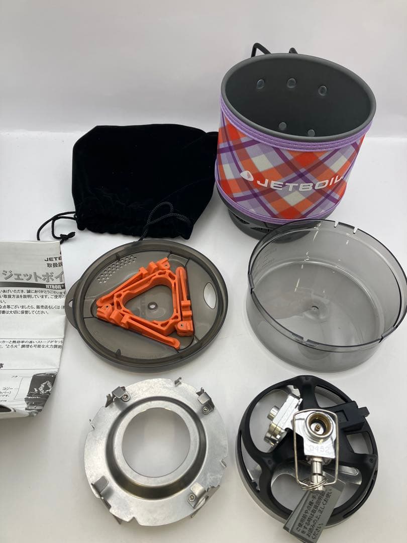 新品未使用　JETBOIL ジェットボイルミニモ　チェッカ柄　Y