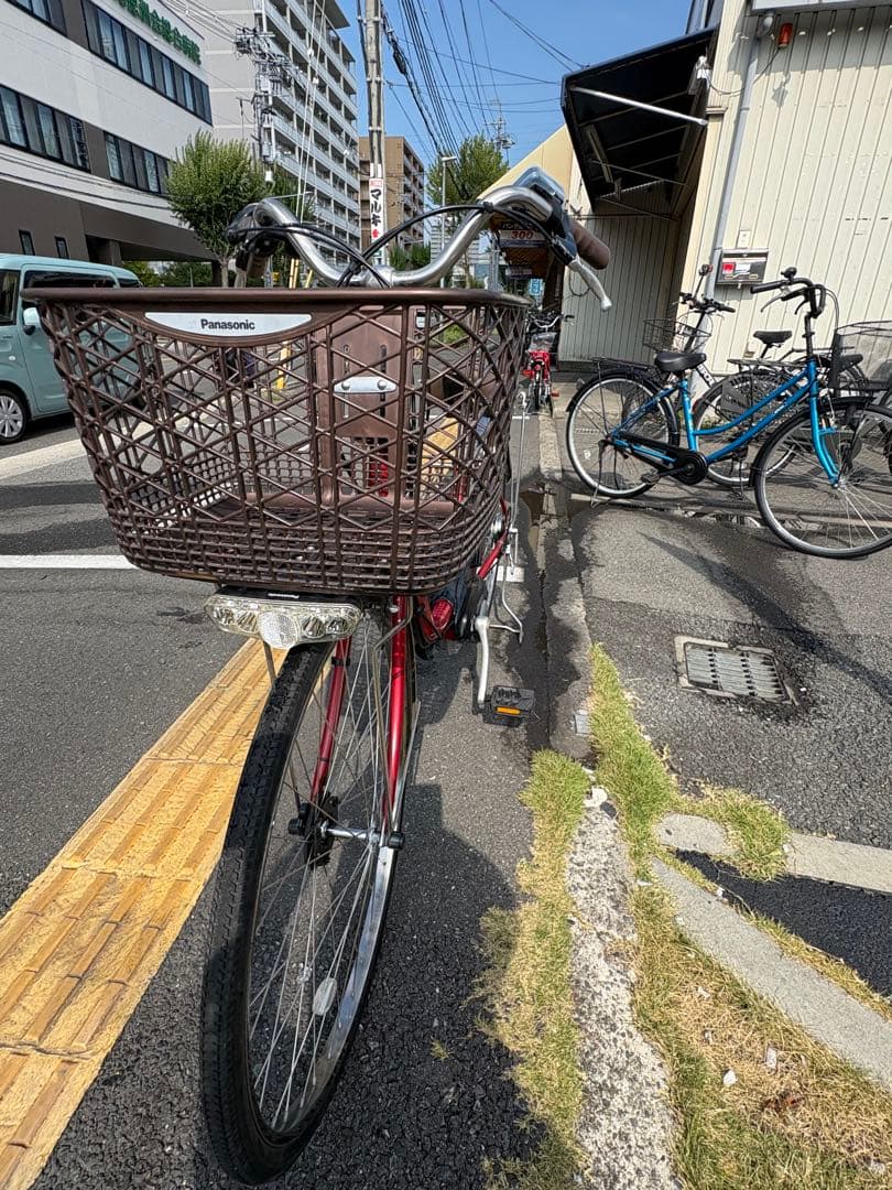 中古Panasonic電動アシスト自転車 12Ah 大阪