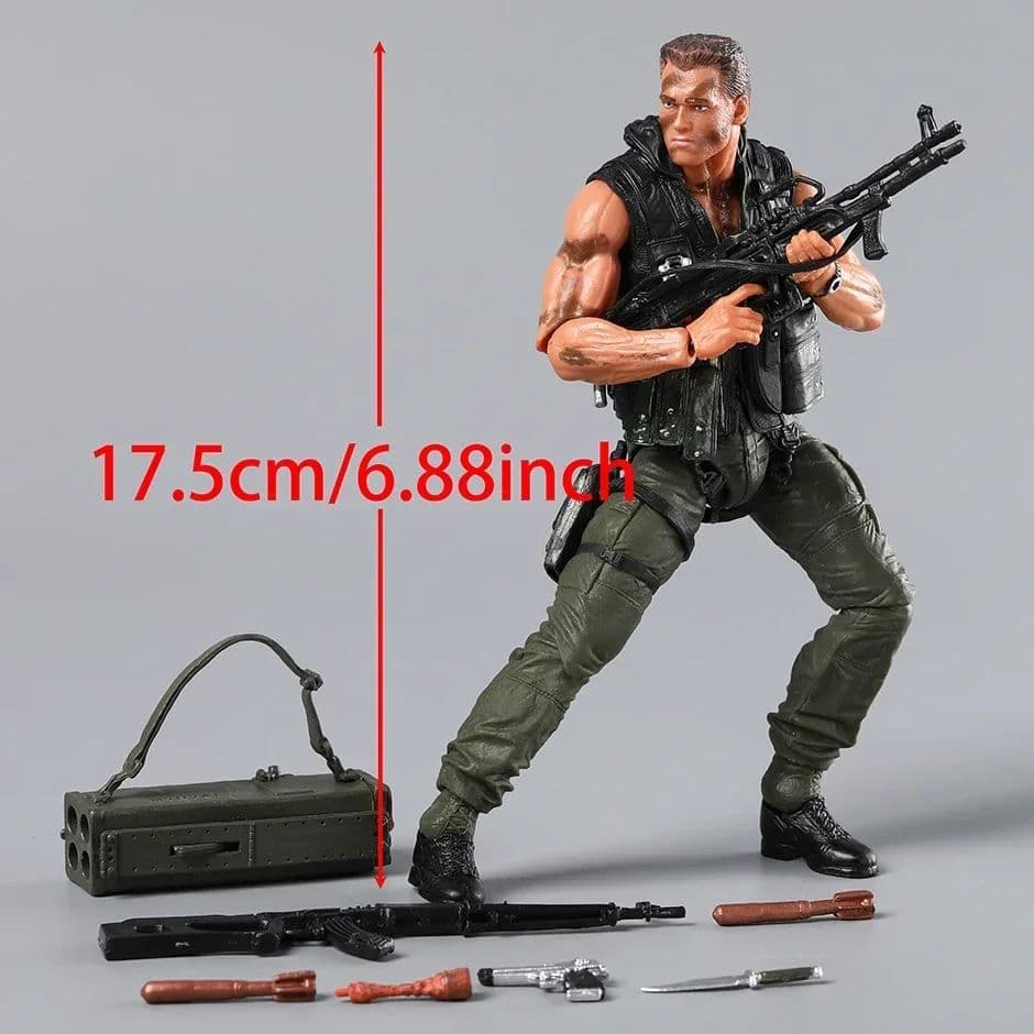 ★未使用 コマンドー アクション フィギュア 海外限定品 シュワルツェネッガー