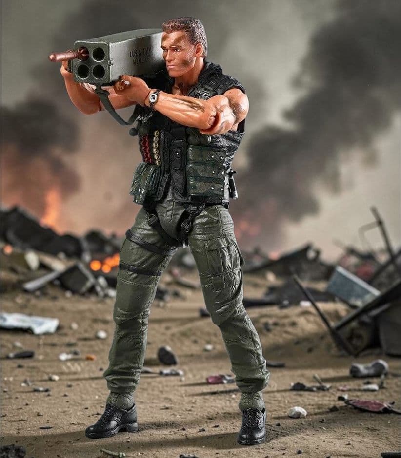 ★未使用 コマンドー アクション フィギュア 海外限定品 シュワルツェネッガー