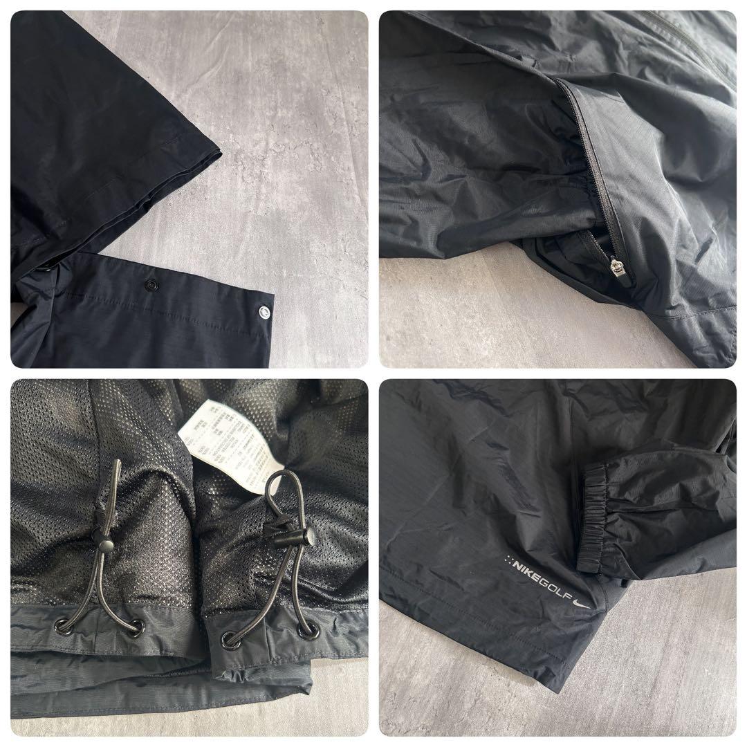 Z196 美品 NIKE ゴルフ STORM-FIT 上下 XL 2way 黒