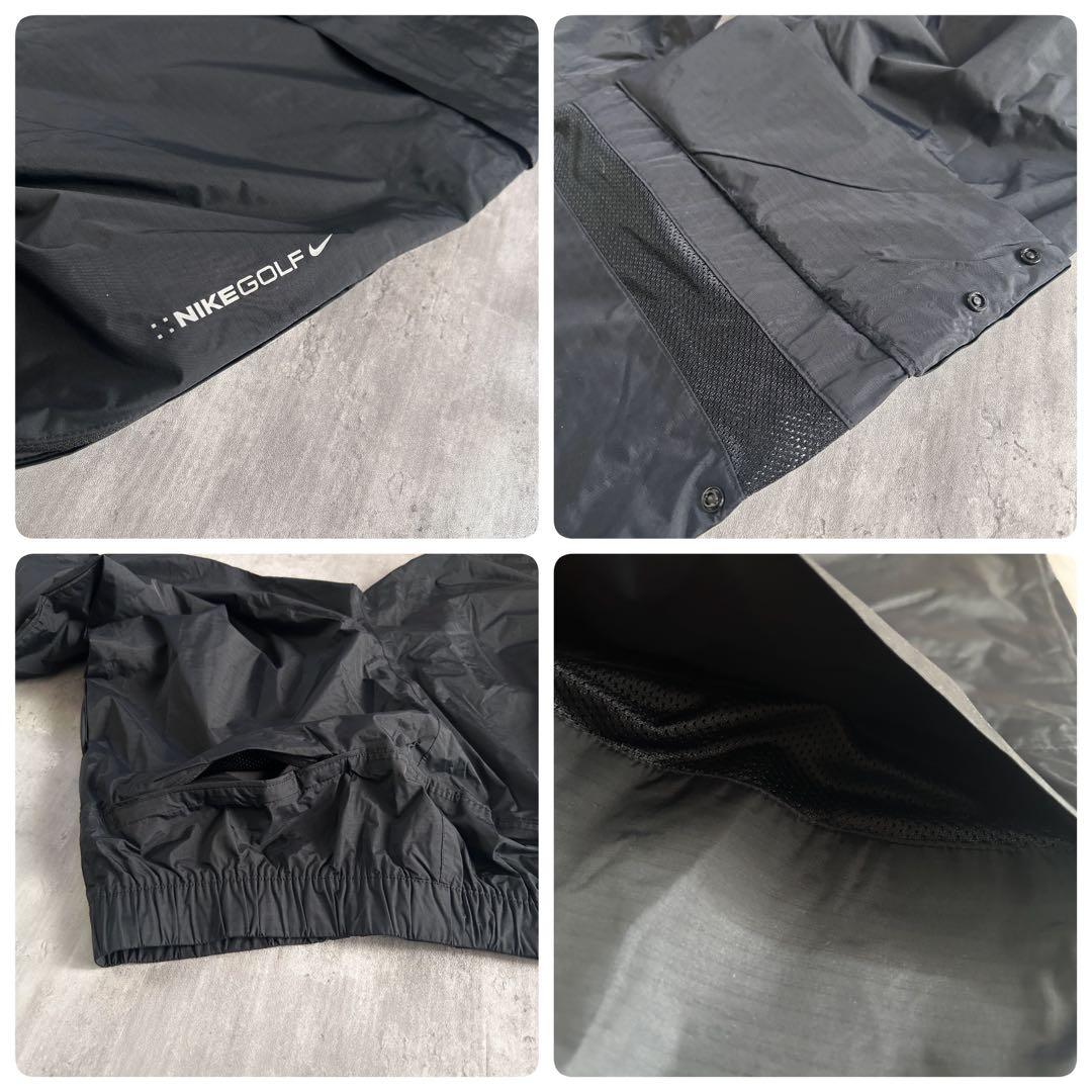 Z196 美品 NIKE ゴルフ STORM-FIT 上下 XL 2way 黒