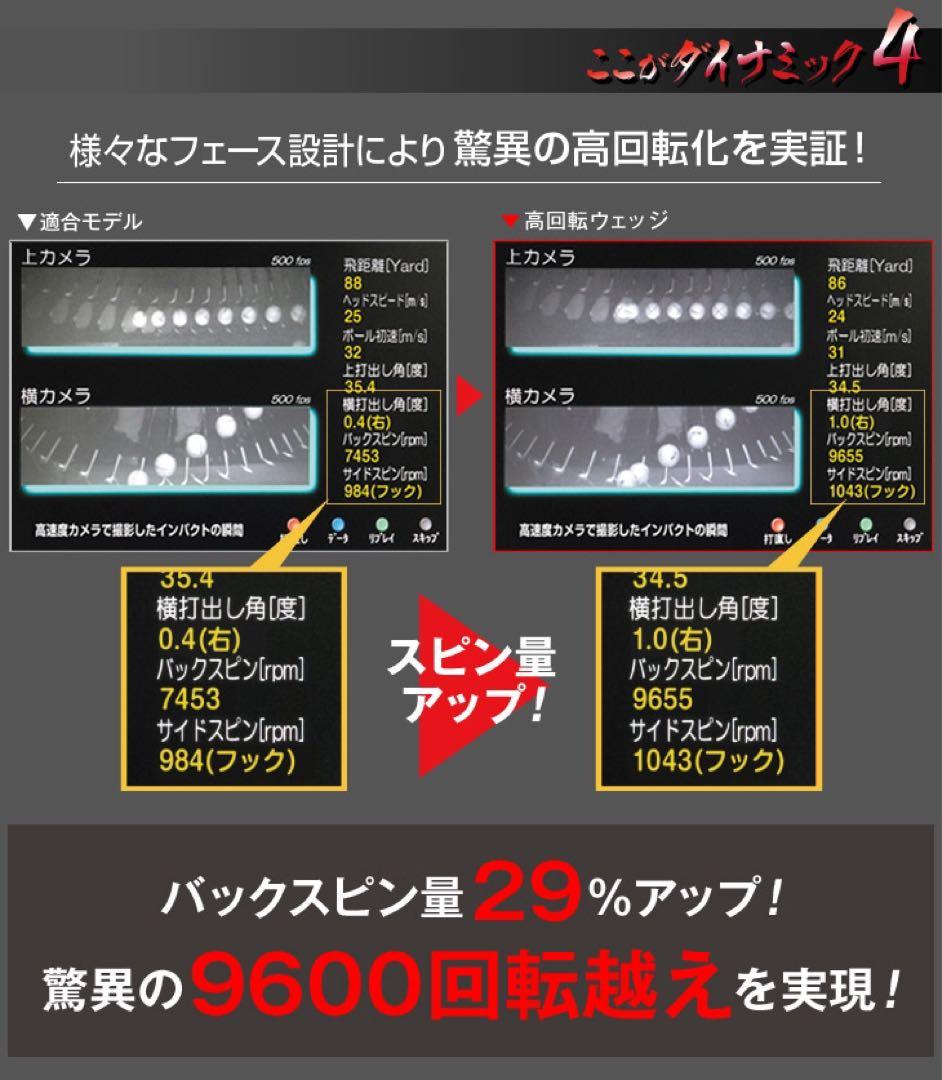 ボーケイ 以上の世界最強バックスピン！止まって戻って寄せワン連発の超激スピン性能