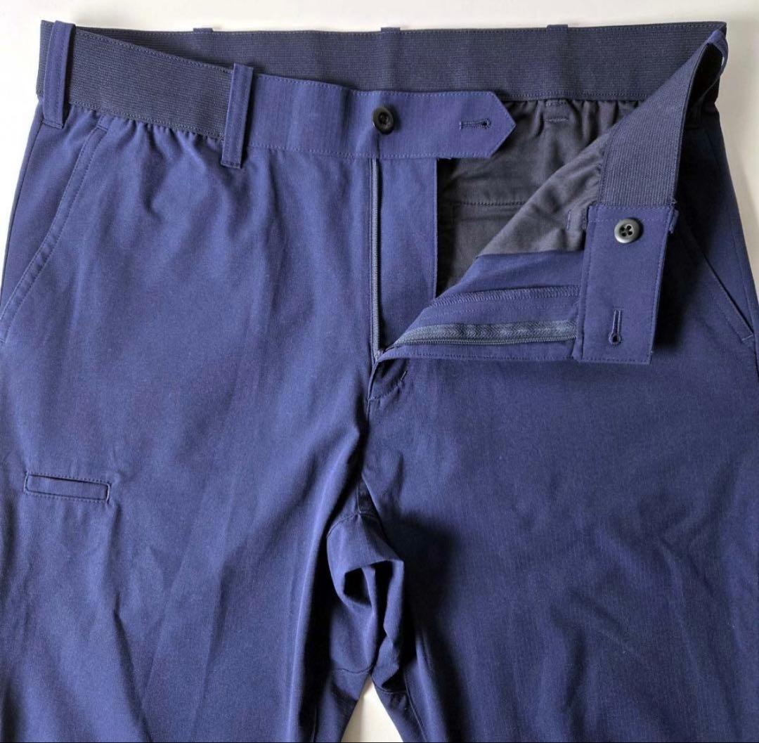 ビームスゴルフオレンジレーベル ドライストレッチロングパンツ L ネイビー
