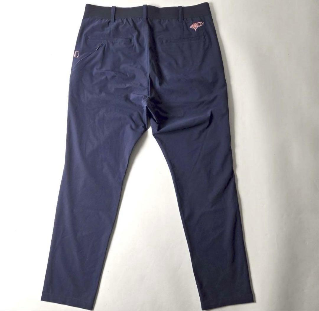 ビームスゴルフオレンジレーベル ドライストレッチロングパンツ L ネイビー