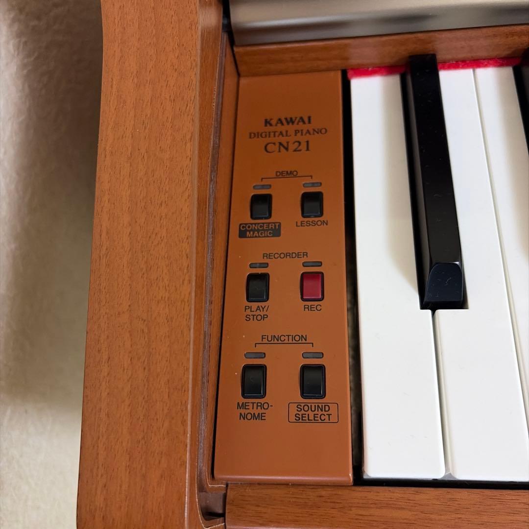 KAWAI CN21 電子ピアノ 送料込み 椅子付 動作確認済