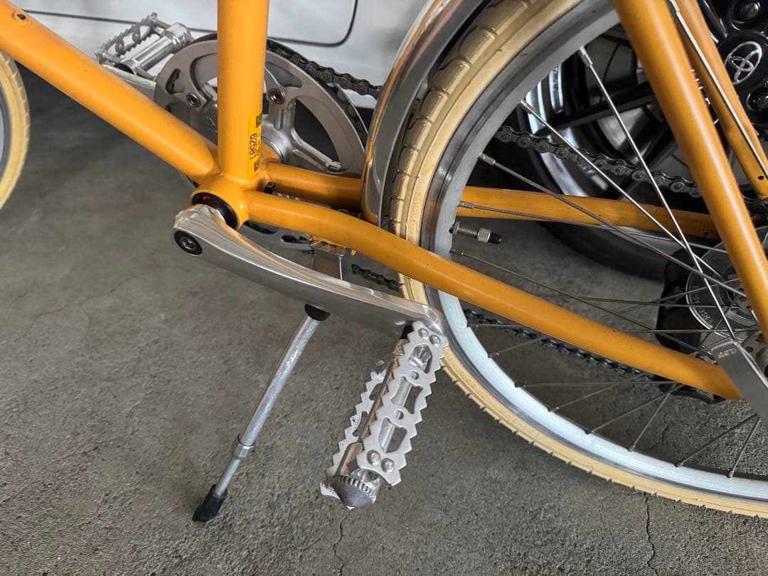 Tokyobike CALIN マスタードカラー 前かご＆リアキャリア付き