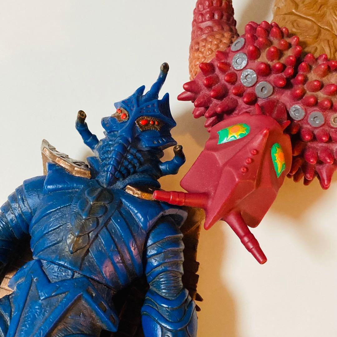 希少✳️ソフビ2個『テンペラー星人&巨大ヤプール ウルトラ怪獣シリーズ』メビウス版