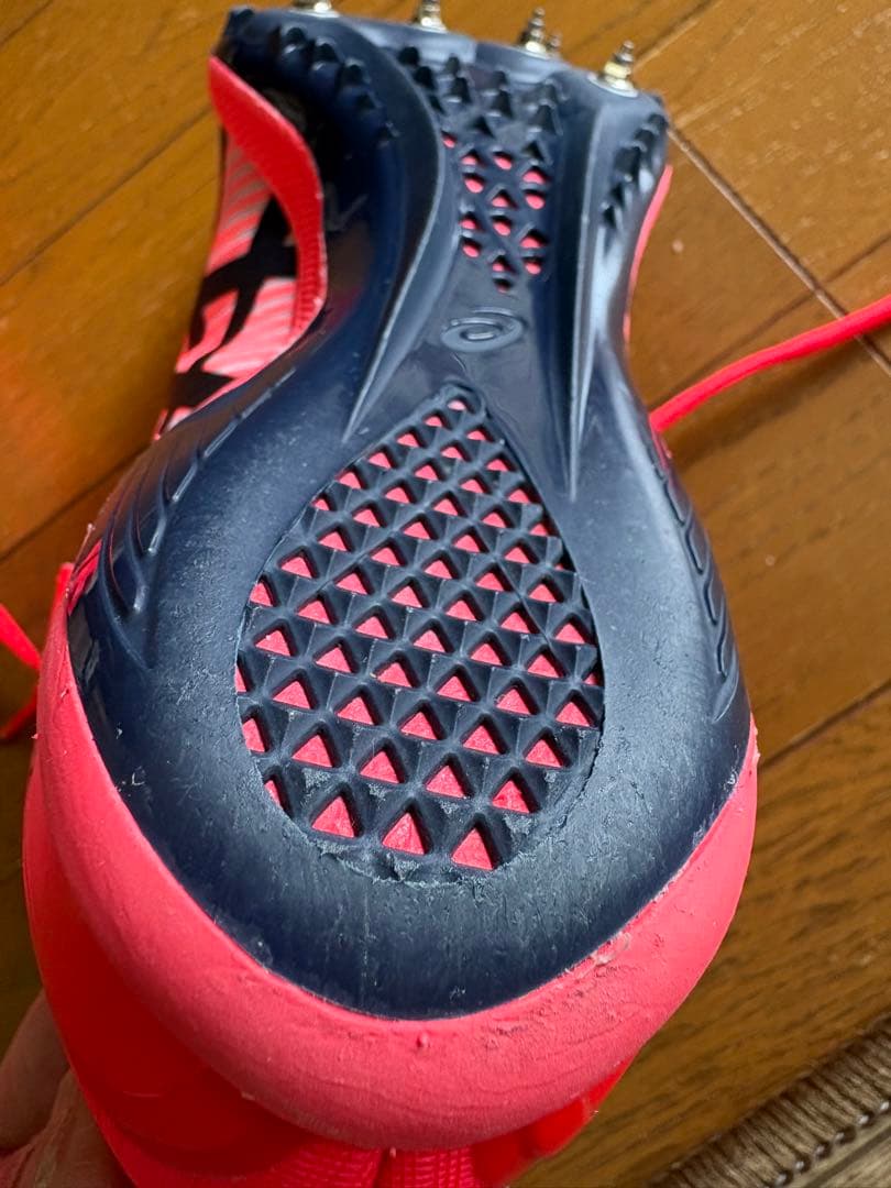 ASICS SP BLADE 10 ピンク　短距離用スパイク23.0cm 箱付