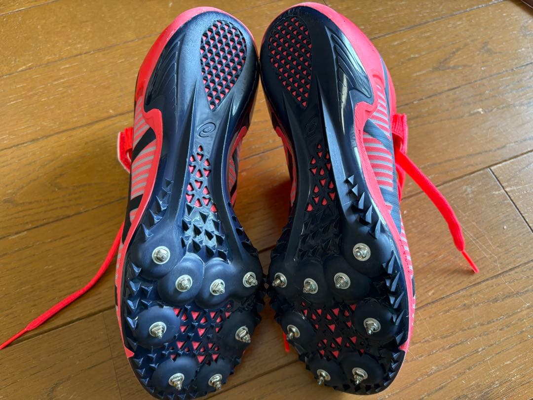 ASICS SP BLADE 10 ピンク　短距離用スパイク23.0cm 箱付