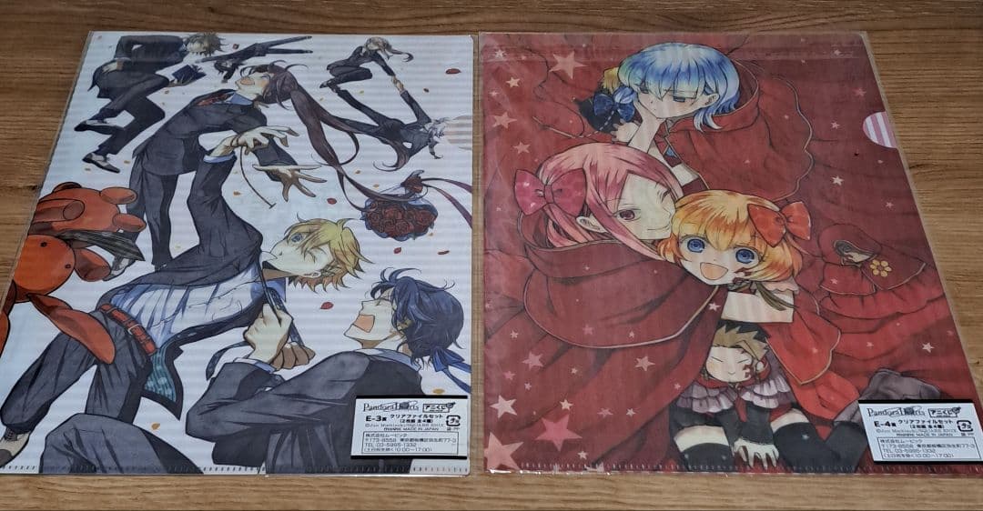 PandoraHearts パンドラハーツ アニくじ クリアファイル