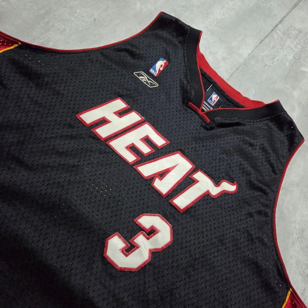 稀少 NBA Reebok ユニフォーム HEAT ウェイド Wade 2XL