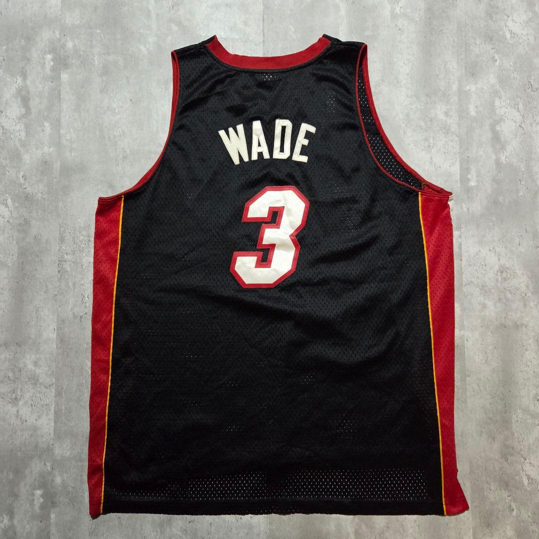 稀少 NBA Reebok ユニフォーム HEAT ウェイド Wade 2XL